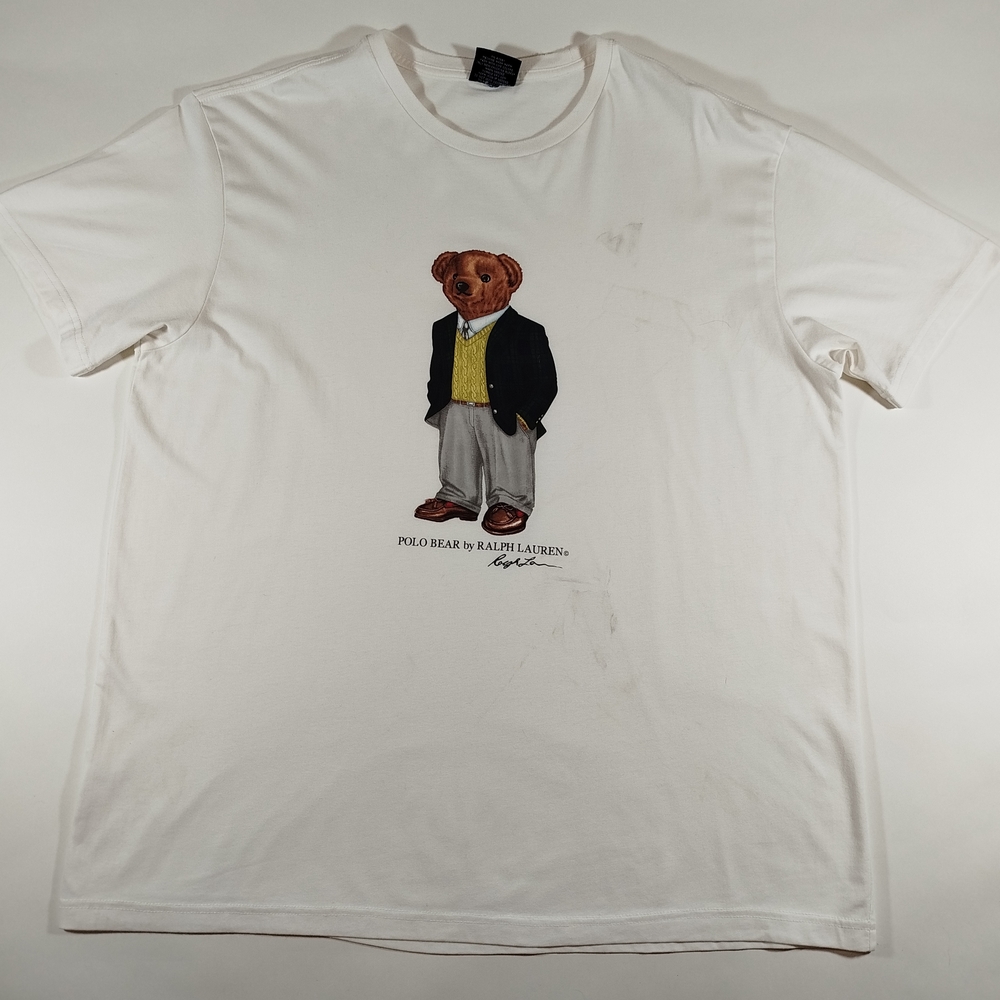 Ralph Lauren Polo Bear White T-Shirt
